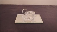 Swarovski Crystal Swan Figure