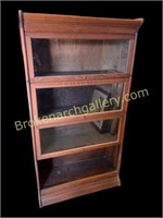 Oak 4 Stack Barristers Bookcase