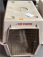 Pet porter dog cage; 24x36x26