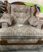 Vintage wing back chair