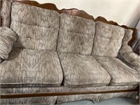 Vintage wing back couch