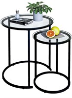 Coffee Table Set of 2 (black)