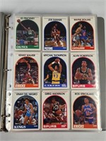 1989-90 NBA HOOPS COMPLETE SET 1-353