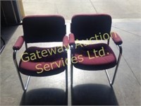 Reception chairs with arms