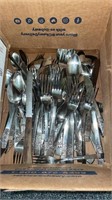 National Stainless flatware - box lot