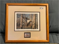 1990-91 Framed & Numbered Duck Stamp 371/ 7200