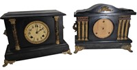 Lot 2 Mantle Clocks