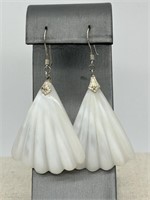 Sterling Silver Mother-of-Pearl Fancy Earrings