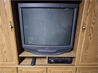 35" Sony Trinitron TV- Sony VHS