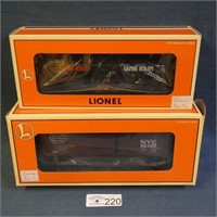 Lionel - Tank Car & NYC Jumping Hobo