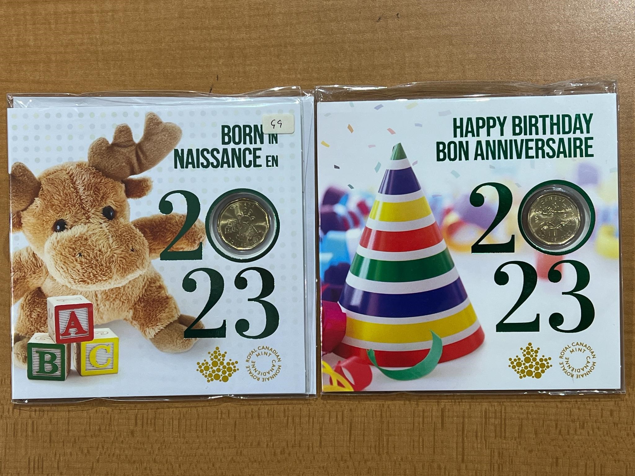 2023 Cdn UNC Birthday Coin Set