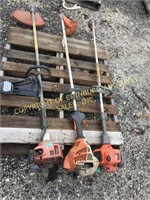 (3) GAS STRING TRIMMERS