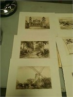 Folio with 13 drawings