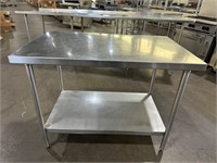 48” x 30” Stainless Table