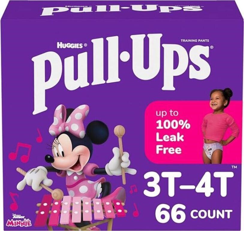 66-Pk Huggies Diapers, Girls Potty Training