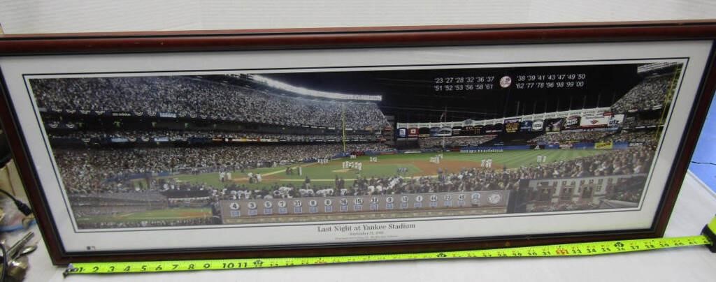 LAST NIGHT's at NY Stadium Picture - Framed