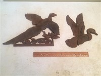Cast Iron Decor - Pheasant & Duck