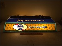 Pabst Blue Ribbon Beer Pool Table Light
