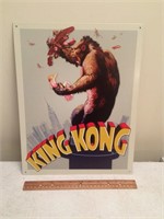 King Kong Tin Sign