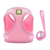 New pink Love Has Support - Cat Harness size