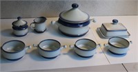 Goebel West German Pottery Server & Bowls