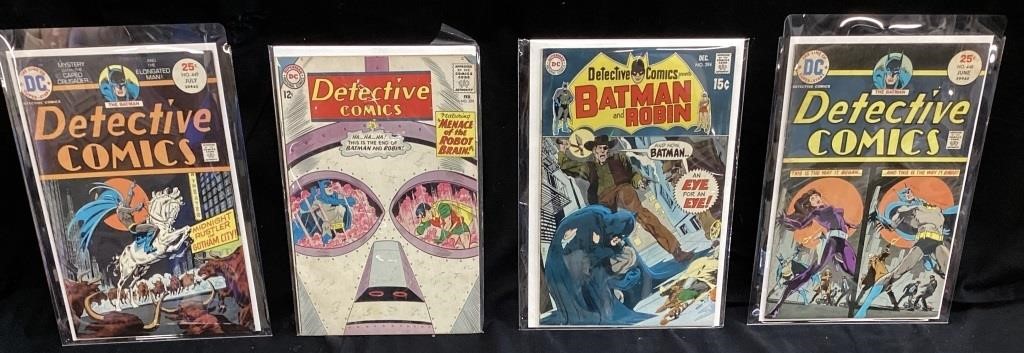 (4) DC DETECTIVE COMICS BATMAN COMICS, #324,