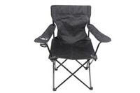 Ozark Trail Deluxe Black Arm Chair