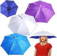 3pcs Fishing Umbrella Hat 30in Adjustable