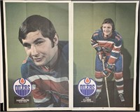 1973-74 OPC Wha Posters #11 & #12