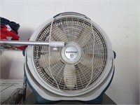 2 lasko wind machine fans 18"