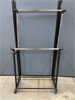 Plastic Base Clothes Rack 35.5" Wide