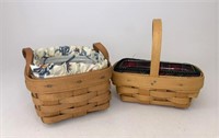 Booking baskets with liners and protectors