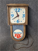 Vintage RC Cola Clock