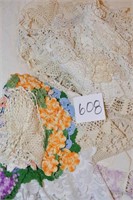 Large Box Lot of Doilies