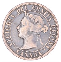 VG 1897 Canada 1 Cent Coin