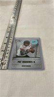 Patrick Mahomes II football card