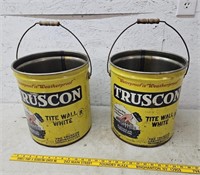 2 Truscon cans