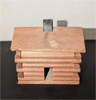 Mini Log Cabin Incense Burner