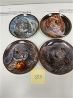 Bradford Exchsnge Bunny Tales Plates