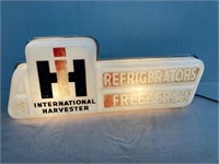 IH Refigerators light. Works. 30” x 12”
