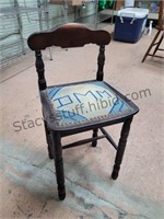Vintage Kids Wood Chair