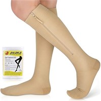 Medical Compression Socks with Zipper x2