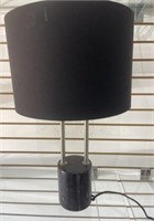 Black Stone Base Table Lamp
