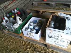 (3) Boxes of Garage Liquids
