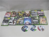 Assorted XBOX & XBOX 360 Video Games Untested