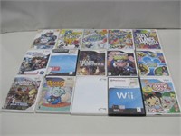 Assorted Nintendo Wii Video Games Untested