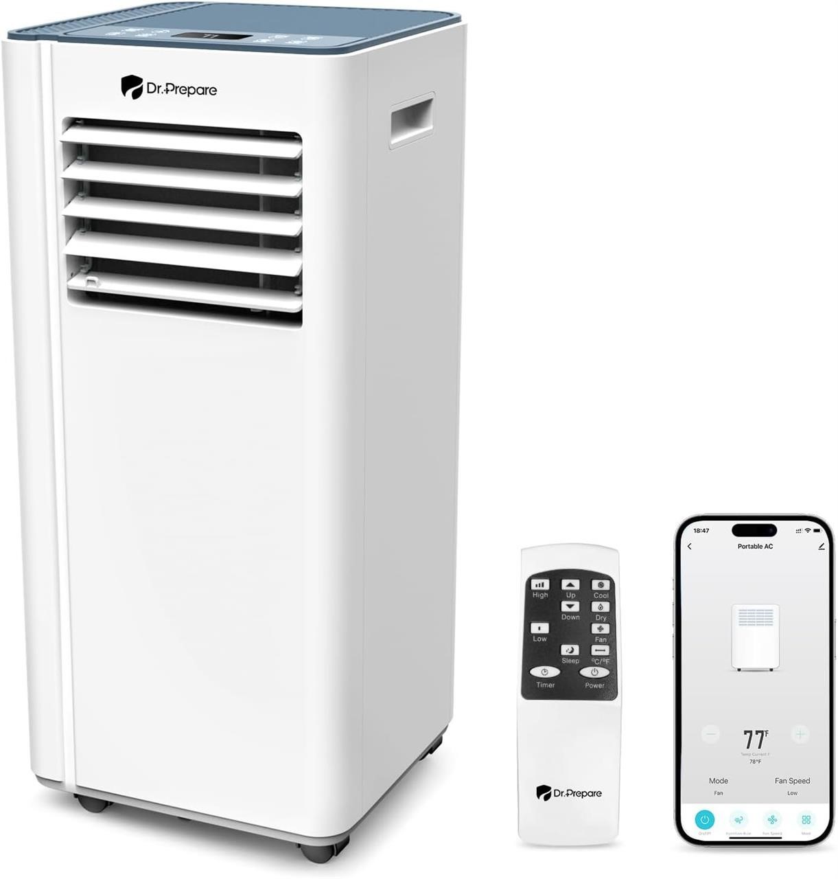 DR.PREPARE 10 000 BTU Portable AC