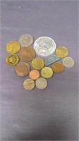 Bag Of Misc Foreign Coins