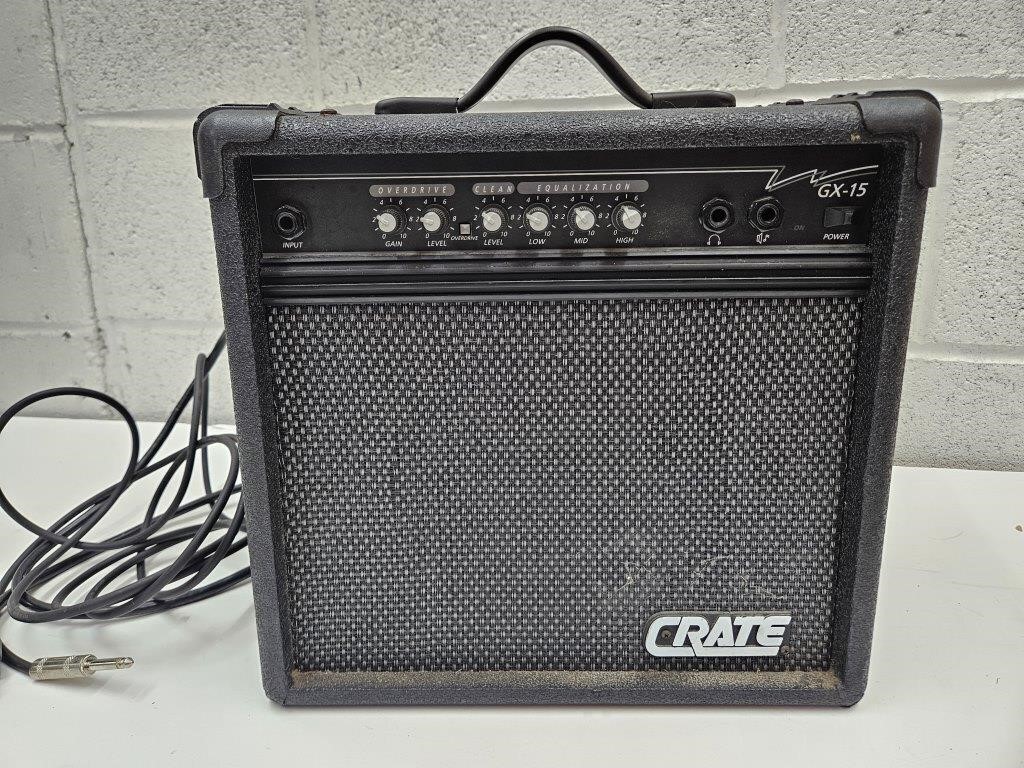 Crate Guitar AMP Working