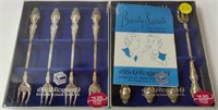 2 1881 Rogers Silver Plated 3 Prong Fork Sets